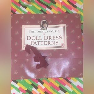 Vintage American Girl doll Dress patterns (Samantha: retired)
